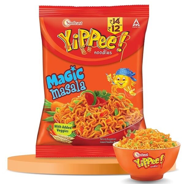 Sunfeast YiPPee! Magic Masala Instant Noodles with real vegetables