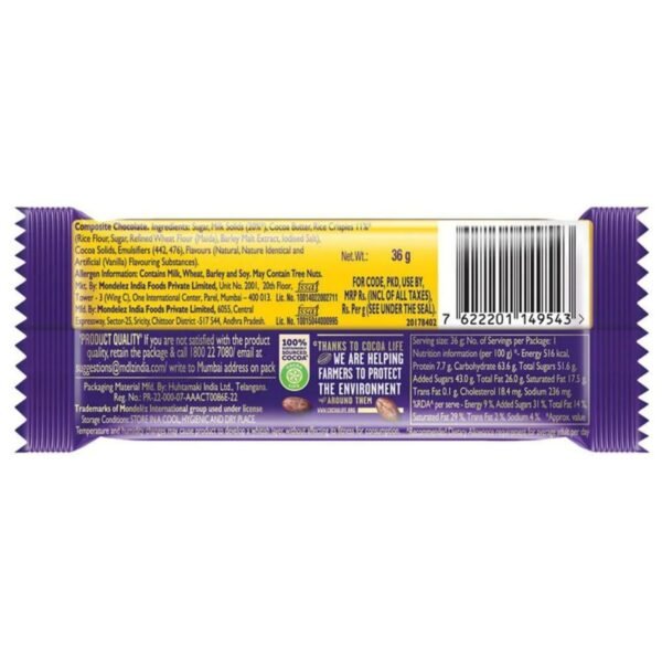 Cadbury Dairy Milk Crackle Chocolate Bar 36 g - Image 2