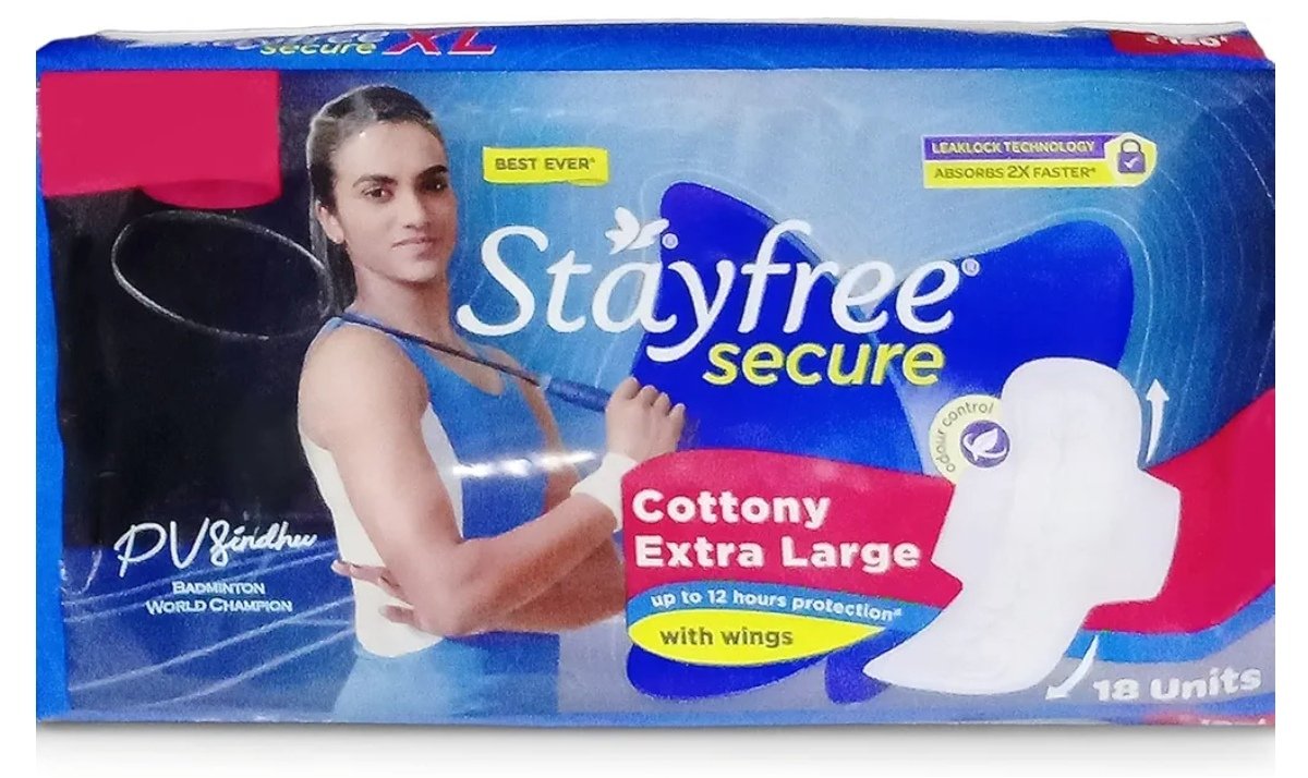 Stayfree Secure size XL 18 pads