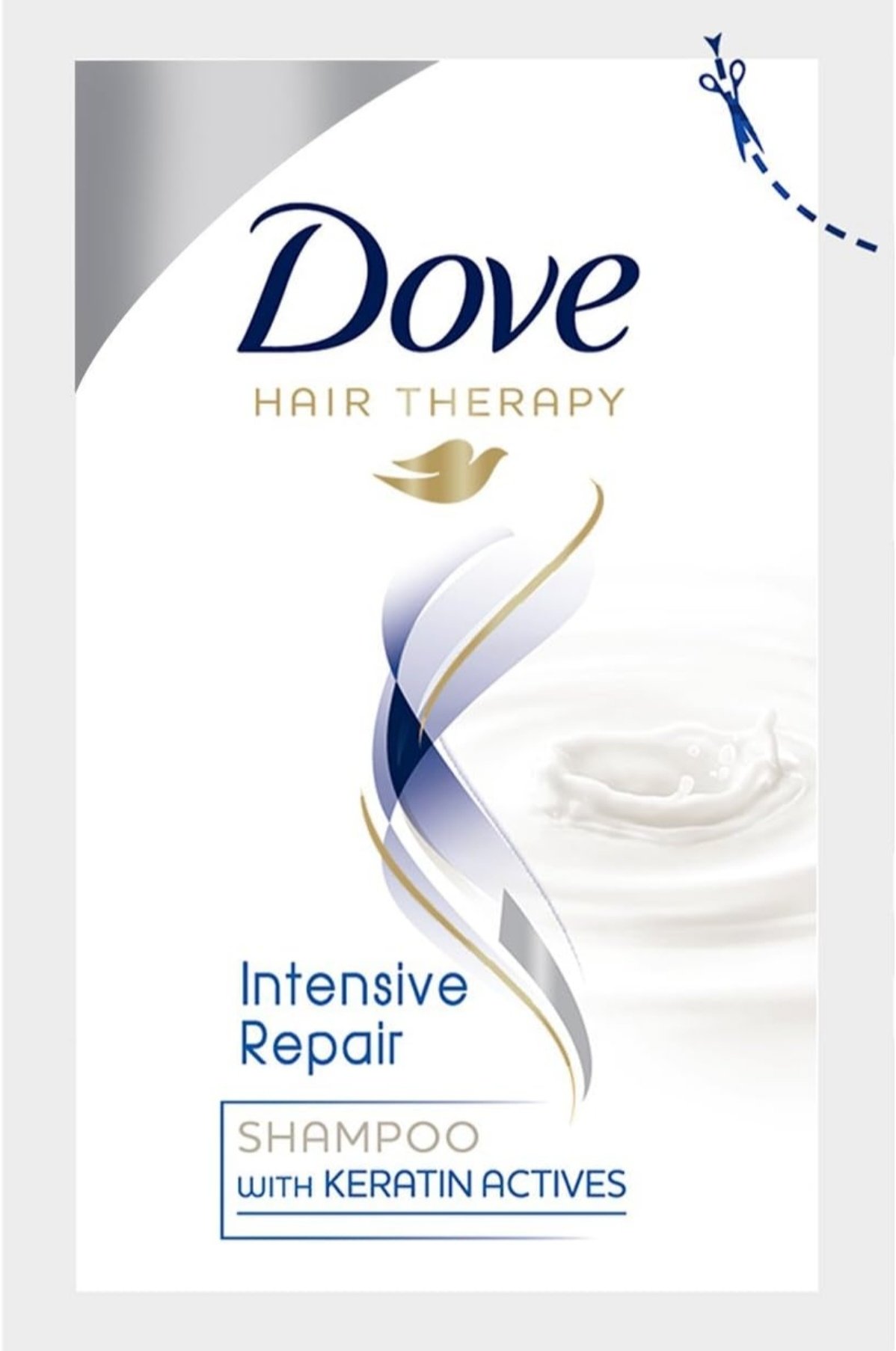 Dove Intensive Repair Shampoo, 5ml Sachet - Pack 10