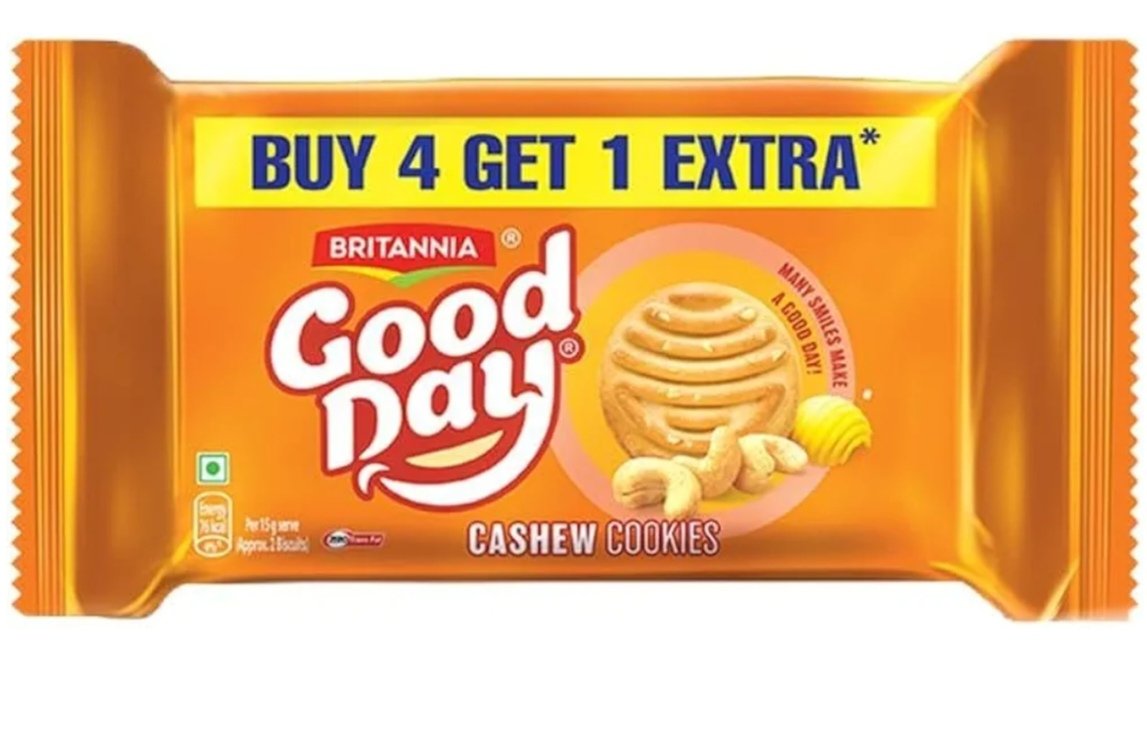 Britannia Good Day Cashew Cookies, 600 g
